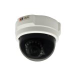 ACTi D54 1MP Indoor Dome Camera with D/N, IR and a Fixed 3.6mm Lens PoE IP dome camera