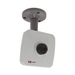 ACTi E11A 1MP Indoor Cube Camera with Basic WDR and a Fixed 4.2mm PoE Lens IP cude camera