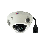 ACTi E924M 5MP Outdoor Mini Dome with D/N, Adaptive IR, Basic WDR, M12 connector, Fixed lens PoE IP mini dome camera 