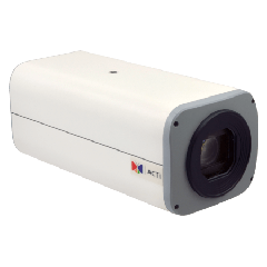 ACTi B210 10MP Zoom Box with D/N, Basic WDR, 10x Zoom lens PoE IP Zoom box camera