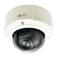 ACTi B95 2MP Outdoor Mini PTZ Dome Camera with D/N, Basic WDR, SLLS and 10x Zoom Lens