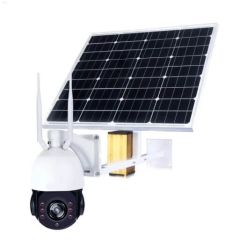 SP935-5-5X 5.0MP 4G PTZ control 5x zoom, no-glow IR LED waterproof outdoor real time video streaming solar CCTV camera with lithium ion battery, 4g ptz solar camera, 4G solar cctv camera, 3g mobilecctv