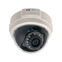 ACTi, E56, ACTi E56 3MP Indoor Dome with D/N Adaptive IR Superior WDR Fixed lens PoE IP dome camera