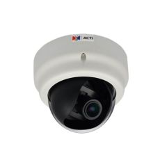 ACTi E66A 1.3MP Indoor Dome Camera, Basic WDR, SLLS, Vari-focal Lens