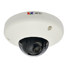 ACTi 5MP Indoor Mini Dome Camera with Basic WDR & Fixed Lens 