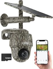 Reolink KEEN Ranger PT 360° PTZ 4G LTE Trail Camera with solar panel