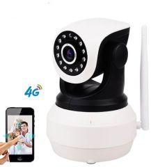 SP110 4G LTE WiFi indoor IP PTZ CCTV Camera with 11 IR LEDs Night Vision with two way intercom