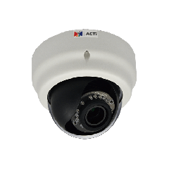 ACTi E68 1.3MP Indoor Dome with D/N, Adaptive IR, PoE IP dome camera 