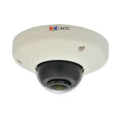 ACTi E98 10MP Indoor Mini Fisheye Dome with Basic WDR, Fixed lens IP mini dome camera